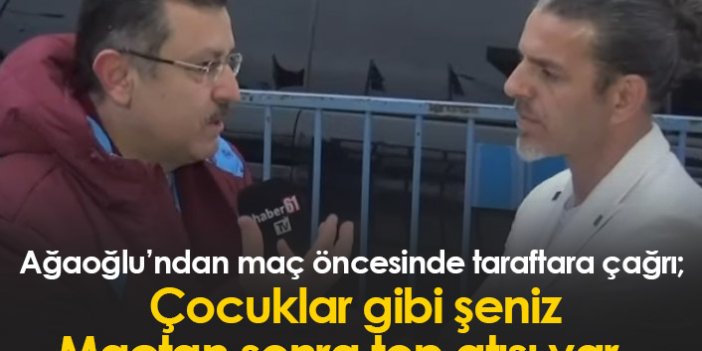 Ahmet Metin Genç: Maçtan sonra 61 pare top atışı yapılacak