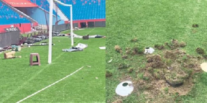 Akyazı'da hasar büyük! Trabzonspor'un Altay maçı tehlikede