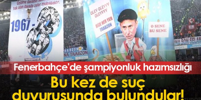 Fenerbahçe'de büyük hazımsızlık! Trabzonspor'a suç duyurusu...