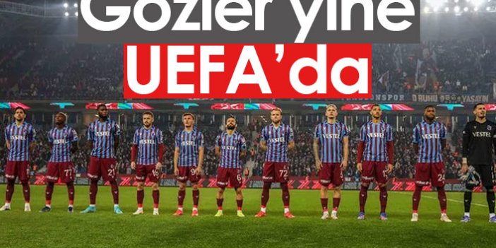 Trabzonspor'da gözler tekrar UEFA'da
