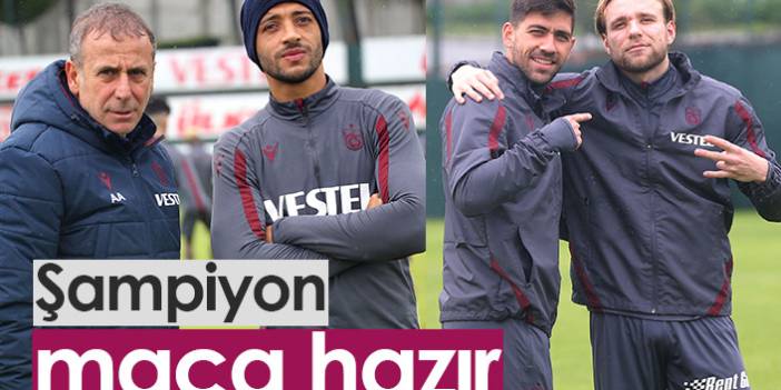 Trabzonspor Sezonu’nun 36. haftasında deplasmanda oynayacağı Atakaş Hatayspor maçı hazırlıklarını tamamladı