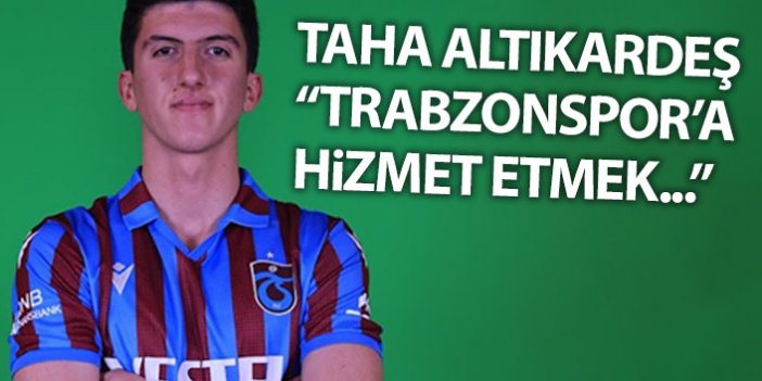Taha Altıkardeş: Trabzonspor'a en iyi şekilde hizmet etmek isterim