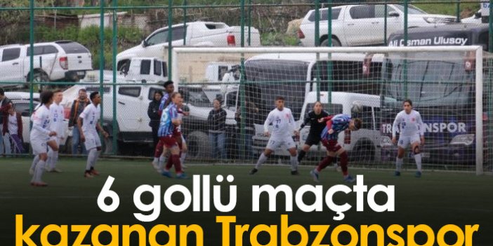 Trabzonspor'dan gollü galibiyet