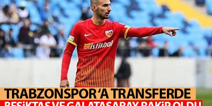Trabzonspor'a transferde Beşiktaş ve Galatasaray rakip oldu! Genç oyuncu için karşı karşıya...