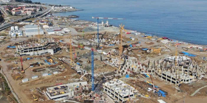 Trabzon Şehir Hastanesi’nin inşaatının durma nedeni belli oldu