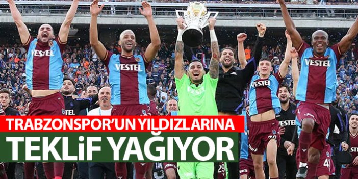 Trabzonspor'da 7 oyuncuya teklif!