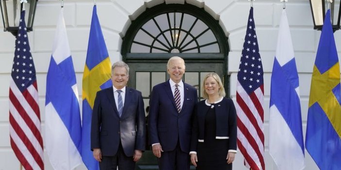 Finlandiya ve İsveç liderleri ABD'de! "Türkiye ile görüşmeye hazırız"