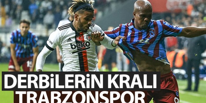 Derbilerin kralı Trabzonspor