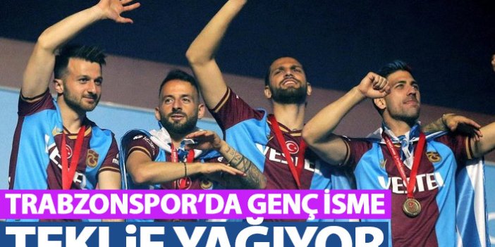 Trabzonspor'un genç ismine teklif yağıyor