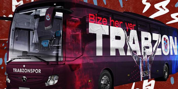 Taraftarlar istedi Trabzonspor takım otobüsü değişti