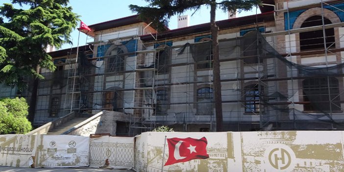 Trabzon'da tarihi vilayet binası restore ediliyor