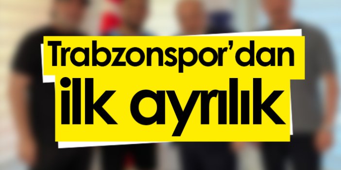 Trabzonspor'dan ilk ayrılık! Abdurrahim Dursun...