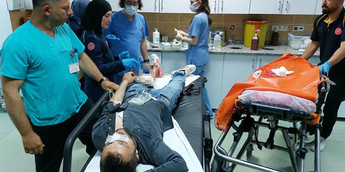 Samsun'dasokak ortasında silahlı saldırı: 1 yaralı.07-06-2022