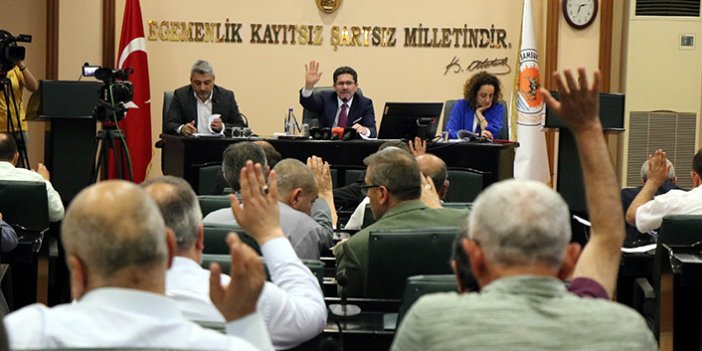 Samsun'da meclis 45 maddeyi karara bağladı
