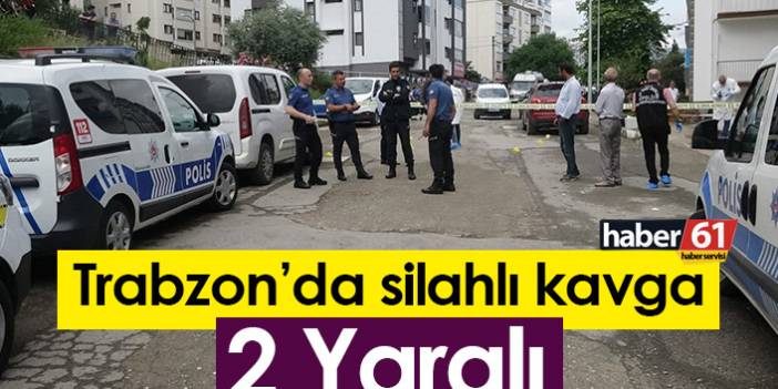 Trabzon'da park kavgası çatışmaya dönüştü! 2 yaralı. 15 Haziran 2022