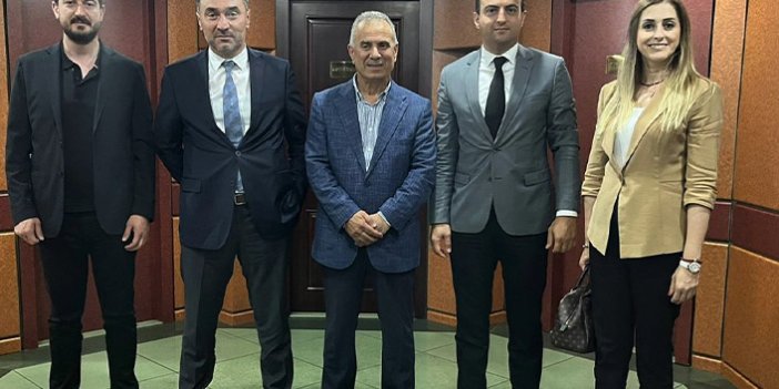Ziraat Bankası Yöneticileri Trabzon Borsası'nı ziyaret etti