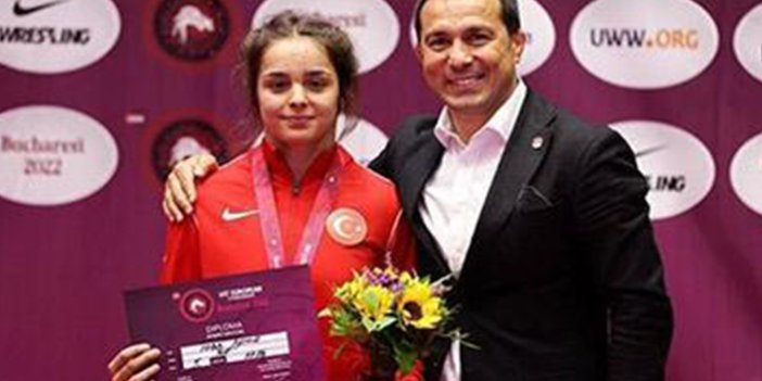 Milli güreşçi Tuba Demir, U17 Avrupa şampiyonu oldu