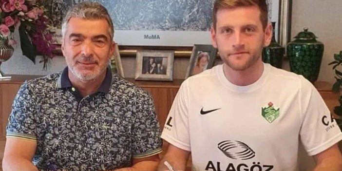 Trabzonlu Futbolcu Halil İbrahim Sönmez yeni takımına imza attı