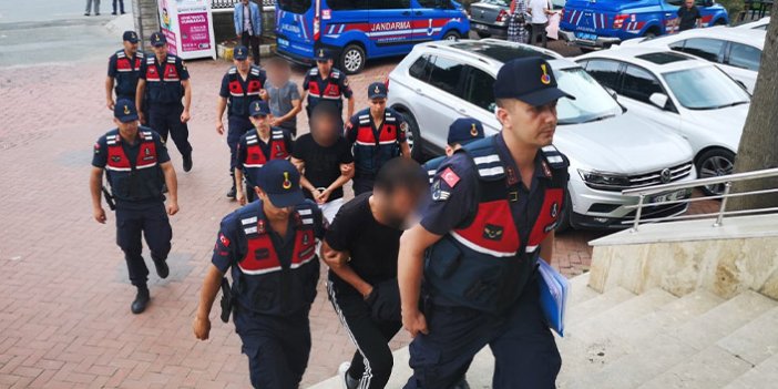 Trabzon'da hırsızları dedektifler yakaladı Jandarma'dan sıkı takip