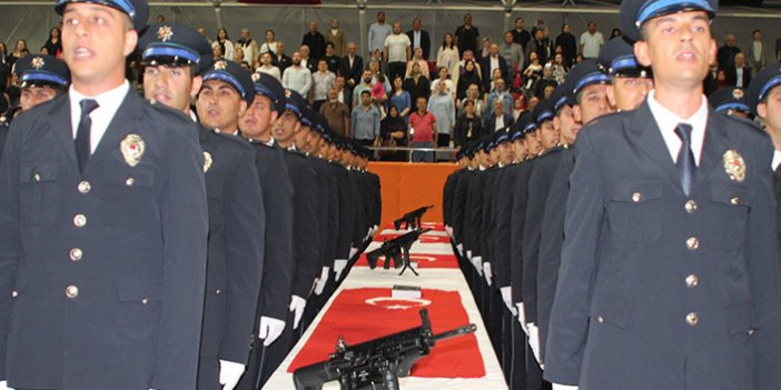 Bayburt'ta 524 yeni polis mezun oldu