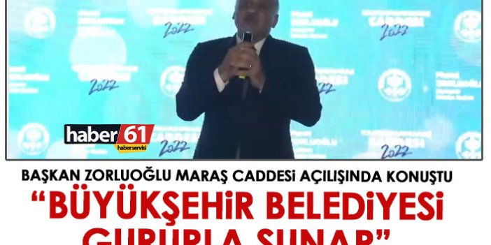 Murat Zorluoğlu: Büyükşehir Belediyesi gururla sunar