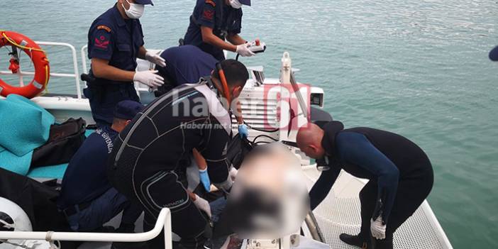 Trabzon Limanı açıklarında denizde ceset bulundu. 27-06-2022