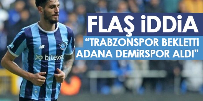 Ali Tandoğan'dan flaş açıklama: Samet'i Trabzonspor'a önerdim ama beklettiler