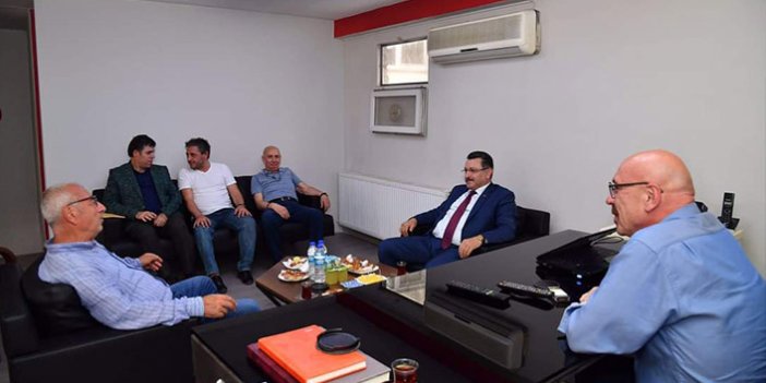 Trabzon Ortahisar Belediye Başkanı Ahmet Metin Genç'ten kurumumuza ziyaret!
