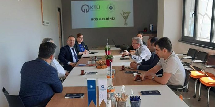 KTÜ ile Boğaziçi Üniversitesi arasında "Araştırma İş Birliği Toplantısı" yapıldı