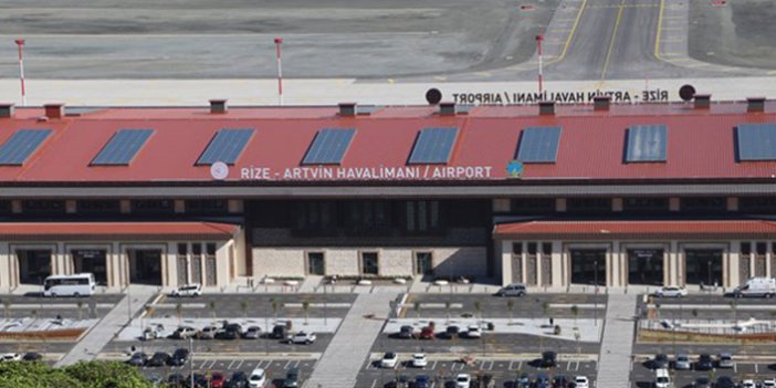 Rize-Artvin Havalimanı'nda 1 ayda 82 Bin yolcu