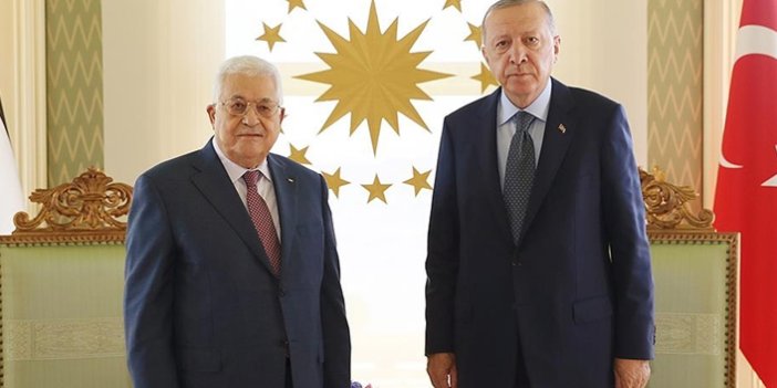 Cumhurbaşkanı Erdoğan, Abbas ile görüştü