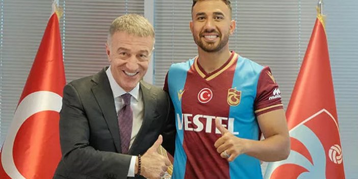 Trabzonspor'un yeni transferi antrenmana katıldı