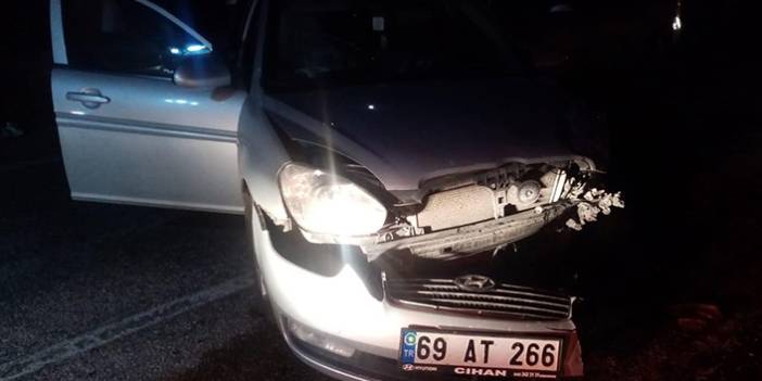 Bayburt'ta zincirleme kaza! 8 kişi yaralı