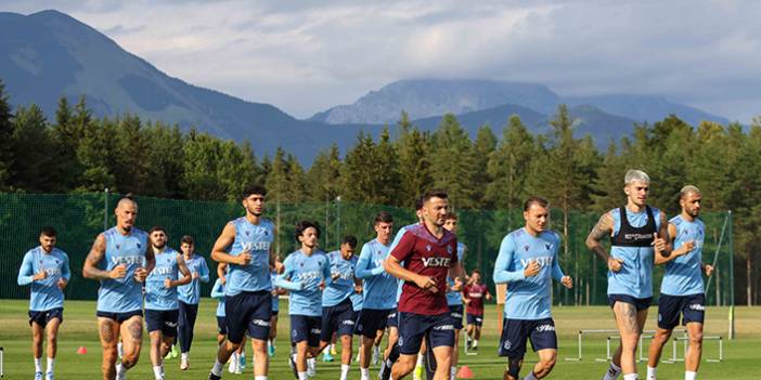 Trabzonspor Slovenya'da yeni sezona hazırlanıyor. 11 Temmuz 2022