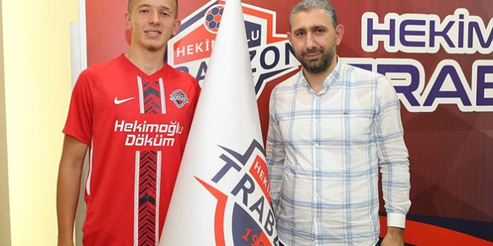 Trabzonsporlu futbolcu Kerem Baykuş yeniden anlaştı