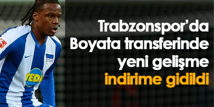 Trabzonspor'un Boyata transferinde yeni gelişme! İndirim geldi