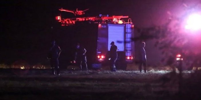 Tehlikeli madde taşıyan uçak Yunanistan'da düştü