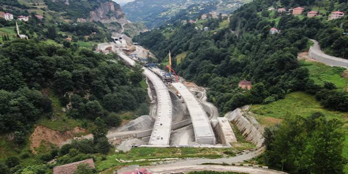 Yeni Zigana Tüneli’nin inşaatında sona geliniyor