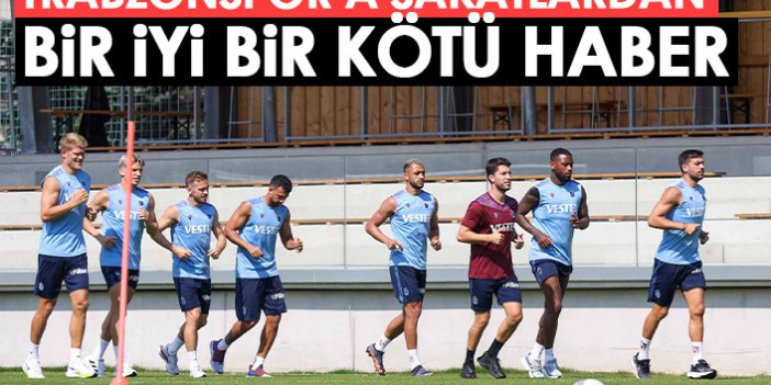Trabzonspor'da sakatlardan bir iyi bir kötü haber!