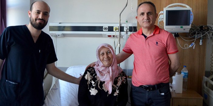 Trabzon'da göğsünü kaybetmeden kanserden kurtuldu