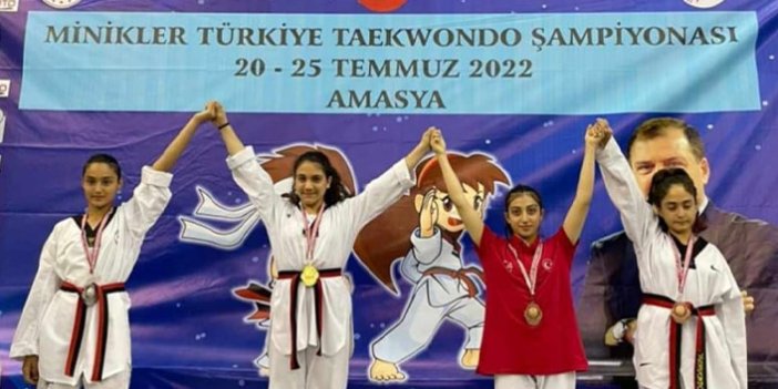 Trabzonlu sporcu Türkiye 3.sü oldu