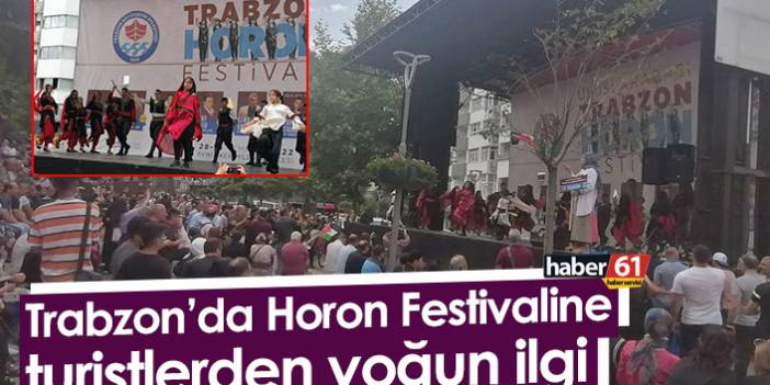 Trabzon’da horon festivaline turistlerden yoğun ilgi 31 Temmuz 2022
