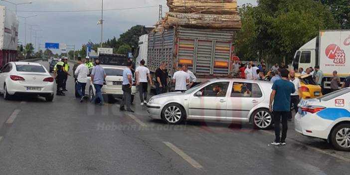 Trabzon'da Zincirleme kaza! Yaralılar var