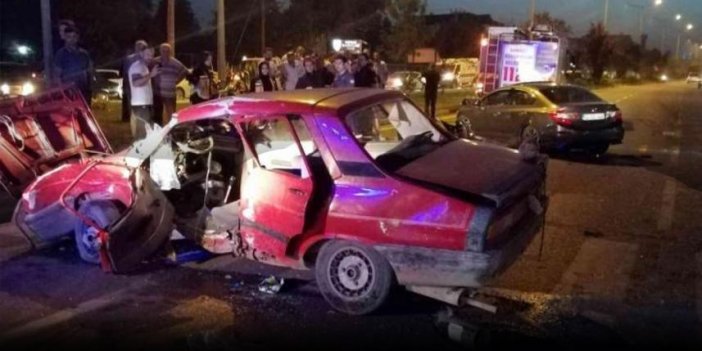 Samsun' da trafik kazası: 8 yaralı