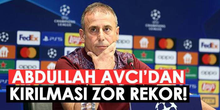 Trabzonspor, Abdullah Avcı ile sahasında iyi performans ortaya koyuyor.19 Eylül 2022