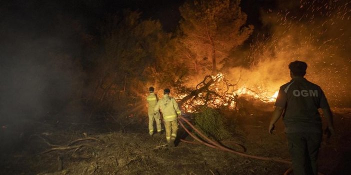 Antalya'da yangın kontrol altına alınmaya çalışılıyor
