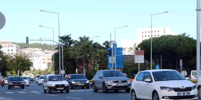 Samsun'da  trafiğe kayıtlı araç sayısı 410 bin 155 oldu
