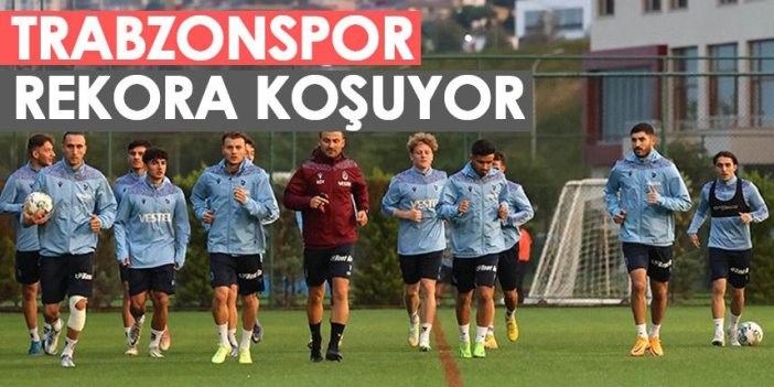 Trabzonspor rekora doğru koşuyor!