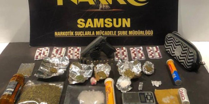 Samsun'da uyuşturucu operasyonu! 3 zanlı tutuklandı