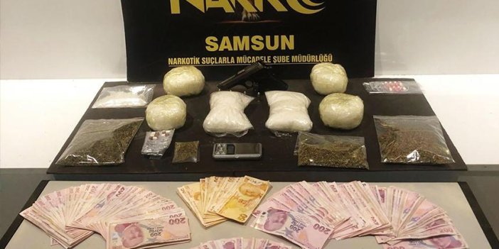 Samsun'da uyuşturucu operasyonu: 2 kişi tutuklandı